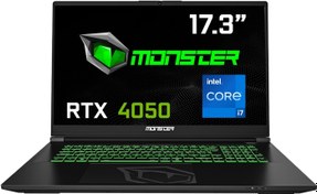 Resim Monster Abra A7 V16.1.4 Intel Core i7 13700HX 16 GB RAM 1 TB SSD 6 GB RTX 4050 FreeDos 17,3" FHD 144 Hz Oyun Bilgisayarı 