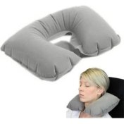 Resim Özcan Tedarik Travel Pillow Şişme Seyahat Tipi Boyun Yastığı Seyahat Yastığı Boyun Yastığı 