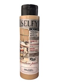 Resim Rich Selfy Decor Vernikli Boya 500Cc - Bamboo 5854 