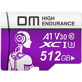 Resim 512 GB Class 10 A1 V30 95 MB/s Micro SD Hafıza Kartı 