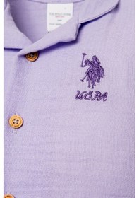 Resim U.s Polo Assn. Kız Bebek Mor Takım 5274-50237 Mor 