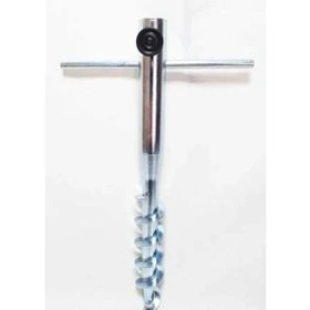Resim Şen Plastik Şemsiye Kazığı Burgulu Metal Sıkma Aparatlı Bahçe Plaj 40 cm 
