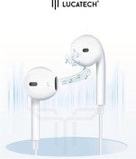 Resim Lucatech Xiaomo Redmi Mi ve Note Serisi uyumlu Type-C Girişli Kulak İçi Kulaklık – Mikrofonlu 