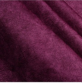 Resim Mürdüm Dallas Nubuk Örme Kadife Döşemelik Kumaş 