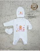 Resim yzc home size dair... Tk09 Isimli Kız Bebek Tulum Şapka Eldiven Set 
