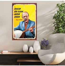 Resim Ahşap Retro Mdf Poster , Komik Sözler , Duvar Yazıları , Manzara , Tarih , Edebiyat - Tbl0349 