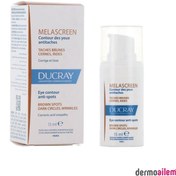 Resim Ducray Melascreen Kahverengi Leke ve Kırışıklık Karşıtı Göz Çevresi Bakım Kremi 15 ml 