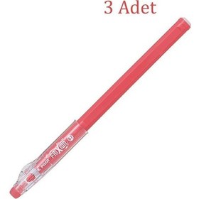 Resim Pilot Frixion Ball Stick Roller Silinebilir Jel Kalem 0.7 mm Mercan F06-CP 3 Adet 