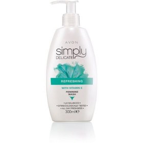 Resim Simply Delicate Refreshing Hijyenik Bölge Temizleyici E Vitaminli 300 ml 