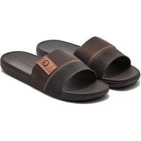 Resim Cartago Dakar Slide Erkek Terlik Kahverengi 39/46 Kahverengi 