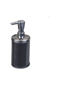 Resim Zethome Paslanmaz Set Üstü Sıvı Sabunluk Siyah 