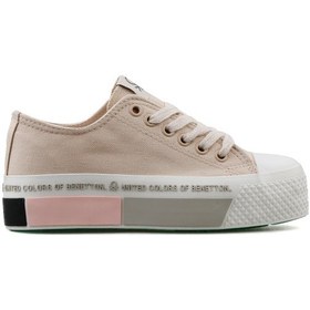 Resim Benetton Bn 30934 Bej Kadın Günlük Ayakkabı Bn-30934-Bej Bej 