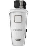 Resim Moveevo Fineblue F980 Bluetooth 4.0 Kulaklık: Elden Öte Arama, Çift Cihaz Bağlantısı, Titreşim Uyarı Ve Yaka Klipsi - Beyaz 