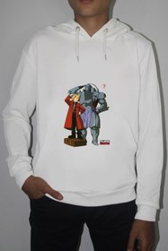 Resim Semiremis Anime-fullmetal-achemist-çocuk-yetişkin-sweatshirt-fullmetal-achemist-sw12 