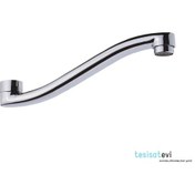 Resim Duvardan Mix Eviye Uzun Batarya Borusu- Mix Aplike Batarya Borusu 