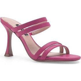 Resim Nine West Nınfe2 3fx Fuşya Kadın Topuklu Terlik 000000000101337609 Pembe 