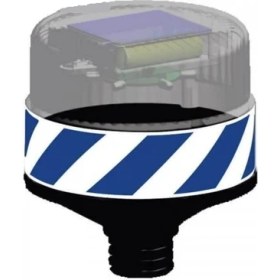 Resim Evelux Solar Flaşörlü Uyarı Lambaları Mavi 