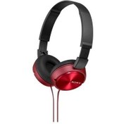 Resim SONY MDRZX310AP/RC KIRMIZI TELEFON UYUMLU KAFABANTLI KULAKLIK 