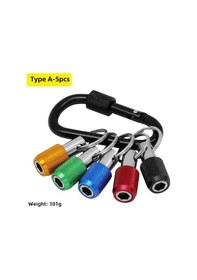 Resim Shineyee Renkli Anahtar Kemerli Çok Amaçlı Araç Seti - Hızlı Değişim Çubuğu, Hex Kolu Uç Parçaları Ve Çevirme Çubuğu Takımı 5 Parça 