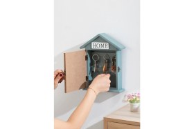 Resim Özgürce Duvara Montajlı Dekoratif Anahtarlık Dolabı 17X27,5CM, Şık ve Kullanışlı 