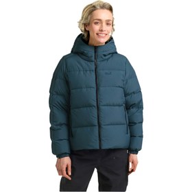 Resim Jack Wolfskin Frozen Palace Rds Kadın Mavi Outdoor Ceketi 