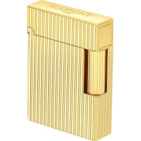 Resim S.t. Dupont Ligne 1 Guilloche Altın Çakmak C14020 