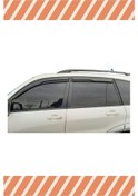 Resim Toyota Rav 4 2006-2012 Modellerine Uyumlu Özel 4'lü Mügen Tip Cam Rüzgarlığı 
