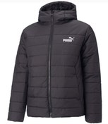 Resim Puma Ess Hooded Padded Jacket 848938-01 Şişme Erkek Mont SİYAH 