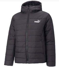Resim Puma Ess Hooded Padded Jacket 848938-01 Şişme Erkek Mont SİYAH 