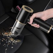 Resim 1'i 1 Arada El Tipi Elektrikli Süpürge, Üfleyici, Araba ve Ev Kullanımı, Güçlü Emiş, Uzun Pil Ömrü, Kullanımı Kolay, Type-C Hızlı Şarj, Kompakt, Dayanıklı, Aksesuar Seti ile Birlikte Gelir, Araba, Garaj, Bilgisayar, Ev, Dekorasyon, Ofis vb. Temizlik İçin Uygundur. 