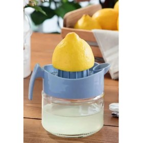 Resim Buffer® 300ML Cam Hazneli Pratik Limon Narenciye Sıkacağı KC-405 