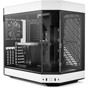 Resim Y60 Siyah-Beyaz Temperli Cam USB 3.2 E-ATX Premium Mid Tower Gaming Kasa (CS--Y60-BW) HYTE