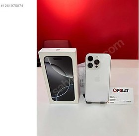 Resim Apple iPhone 16 Pro İkinci El TR | 128 GB | Beyaz 