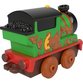 Resim Fisher-Price Thomas ve Arkadaşları Sür Bırak Küçük Tekli Trenler Percy 