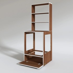 Resim Kenzlife ankastre fırın dolabı hümeyra cvz 165*60*56 mutfak kapaklı 