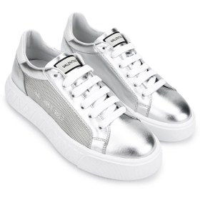 Resim Mario Valentino Kadın Hakiki Deri Metalik Sneakers & Spor Ayakkabı 