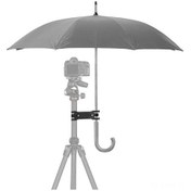 Resim Folinda Fotoğraf Tripodu İçin Şemsiye Tutucu, Yağmur Engelleyici, Abs Malzeme, Siyah 