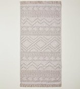 Resim English Home Etnico Dokuma Kilim 80x150 cm Kahverengi. 