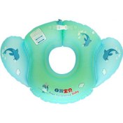 Resim Pvc Bebek Yan Kapaklı Şişme Koltuk Altı Yüzme Simidi, Renk: S Çok Renkli 