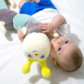 Resim Babyjem Yeşil Uyku Arkadaşı Oyuncaklı Tırtıl 