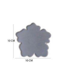 Resim Epoksi Silikon Kalıp Yaprak Bardak Altlığı 10 CM 