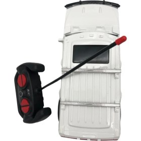 Resim Kumandalı Şarjlı Full Fonksiyon Hammer Jeep Beyaz 22 cm 