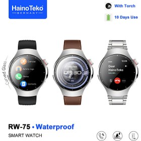 Resim beemen Haino Teko Germany RW-75 Waterproof Akıllı Saat | 3 Kordonlu | Çağrı & Bildirim | Spor ve Sağlık 