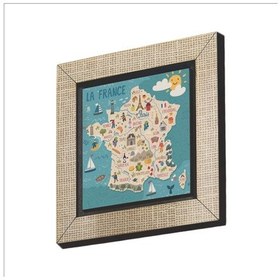 Resim Fransa Sembolleri Baskılı Mdf Magnetkrg-008 