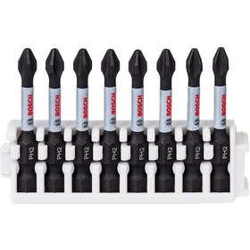 Resim Bosch 8xPH2 Impact Control Vidalama Ucu Paketi 8 Parça - 2608522330 