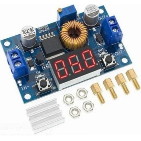 Resim Hype Store Sanec XL4015 Dijital Ekranlı Dc-Dc Ayarlanabilir Gerilim Düşürücü - Voltmetre 