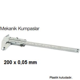 Resim GFB Mekanik Kumpas200 x 0,05 mm 