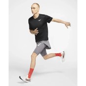Resim Nike Mens Dri-Fit Run Top Ss Erkek Tişört 