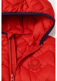 Resim United Colors Of Benetton Erkek Bebek 2twdgn02v-25k Mevsimlik Mont Kırmızı-2110 Kırmızı 