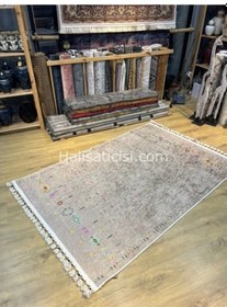Resim Salerno Çamaşır Makinesinde Yıkanabilir Kilim Halı Hs1027 Çok Renkli 